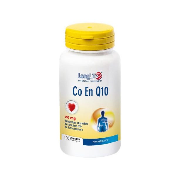 Longlife Coenzima Q10 20mg 100 Compresse  - 4