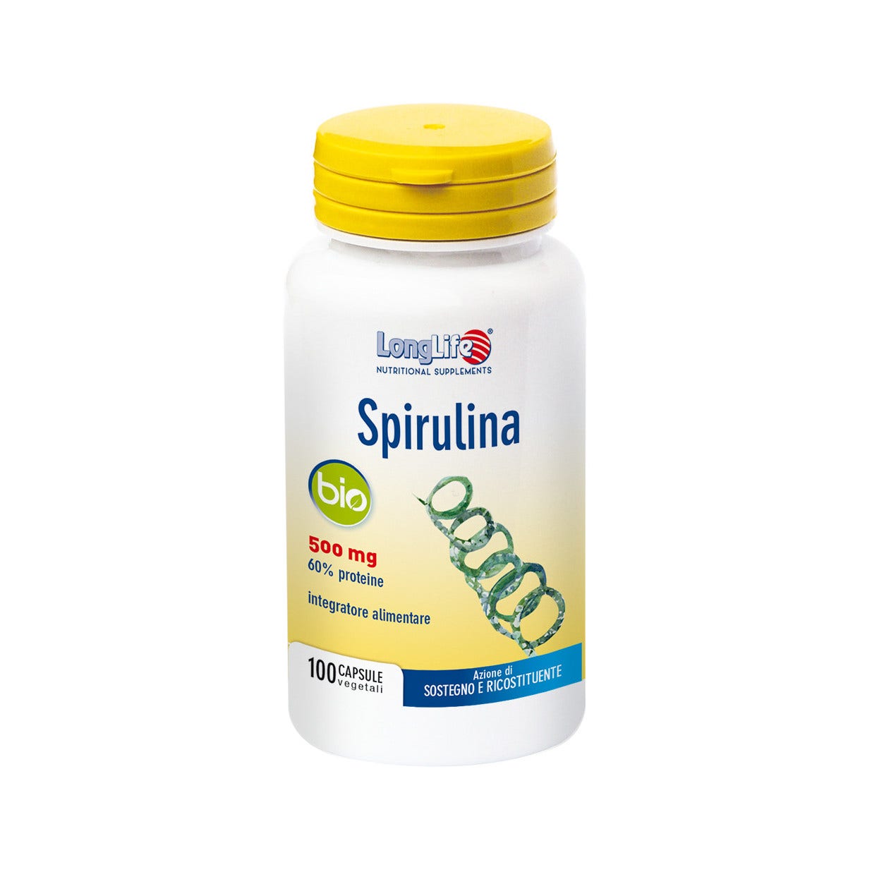 Longlife Spirulina Bio 100 Capsule  - 2