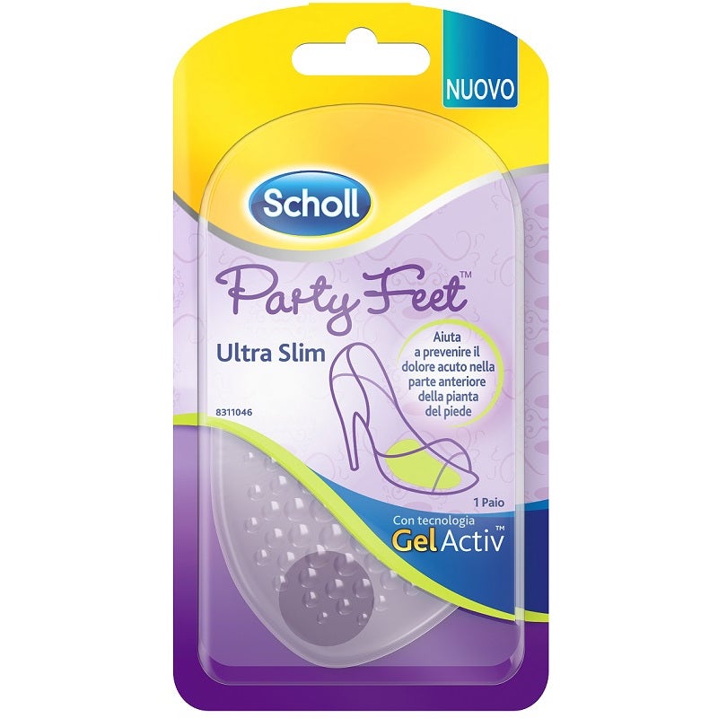 Scholl Party Feet Ultra Slim Cuscinetto Gel Plantare 1 Paio  - 2
