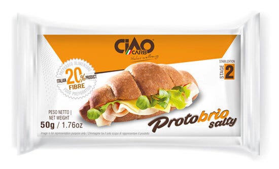 Protobrio Salty Stage 2 Croissant Proteico Salato Neutro 50g-1
