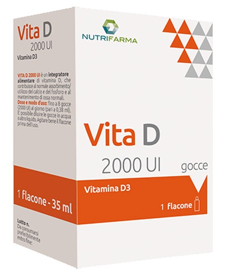 Vita D 2000 UI Gocce 35ml - 1