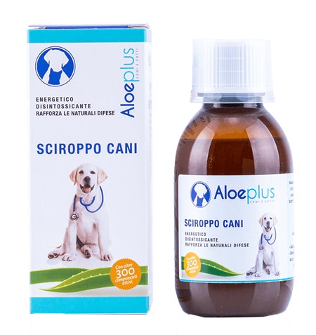 ALOEPLUS SCIROPPO 250ML CANI M-1