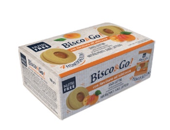 NT Food Nutrifree Bisco&Go Albicocca Senza Glutine 4X40g-1