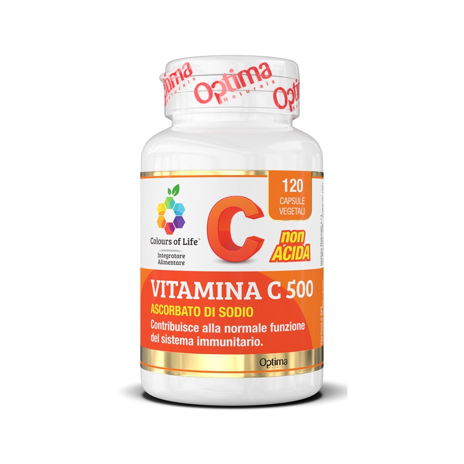 Colours Of Life Vitamina C 500 120 Capsule Vegetali 900mg  - 2