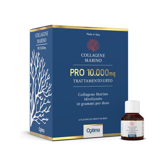 Collagene Marino Pro 10000mg Trattamento Urto 12 Flaconi   - 2