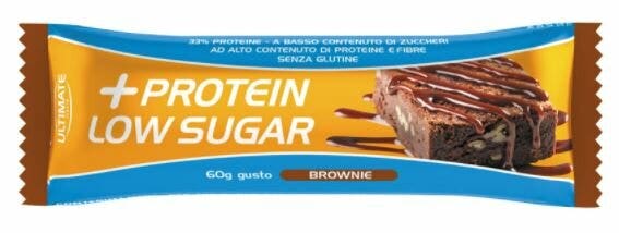 Ultimate Barretta +Protein Low Sugar Brownie 60g-1