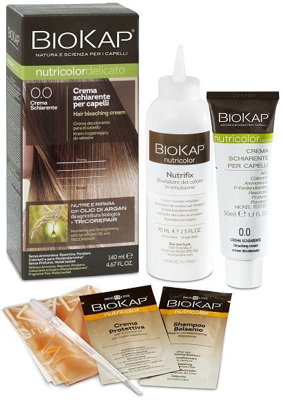 Biokap Nutricolor 0.0 New Crema Schiarente Tinta Tubo+Flacone-1