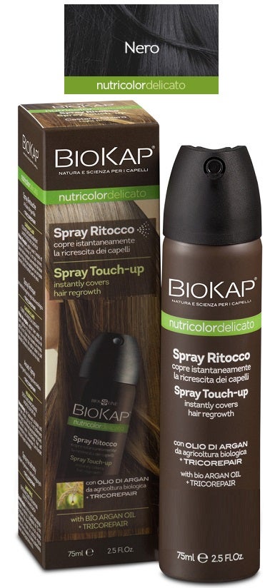 Bios Line Biokap Nutricolor Spray Ritocco Nero 75ml  - 1