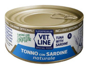Vet Line Gatto Tonno E Sardine Lattina 70gr-1