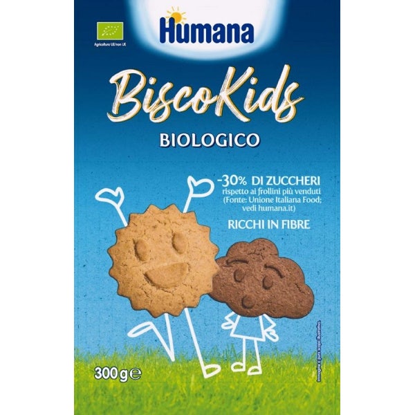 Humana Biscokids Biscotti Biologici 300g  - 2