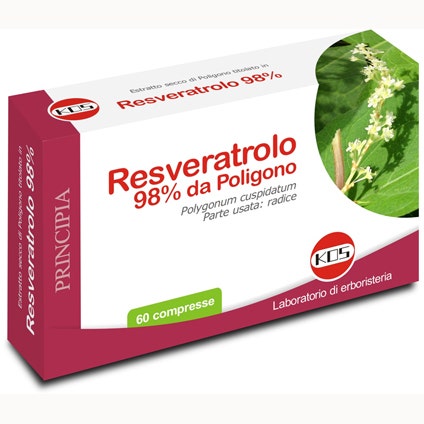Kos Resveratrolo 98% 60 Compresse  - 2