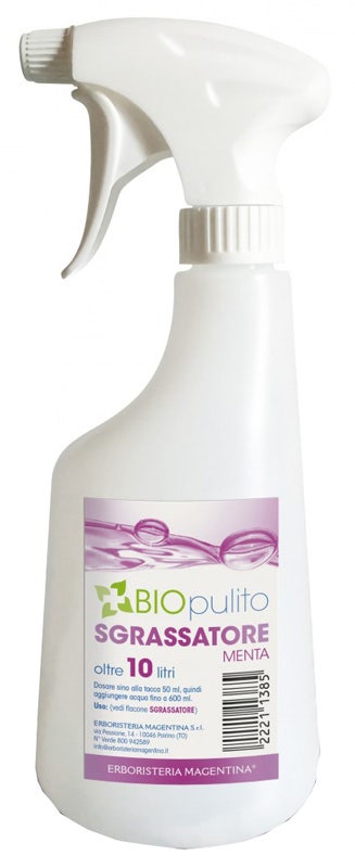 Erboristeria Magentina Biopulito Dosatore Vuoto Sgrassatore Menta 600ml-1
