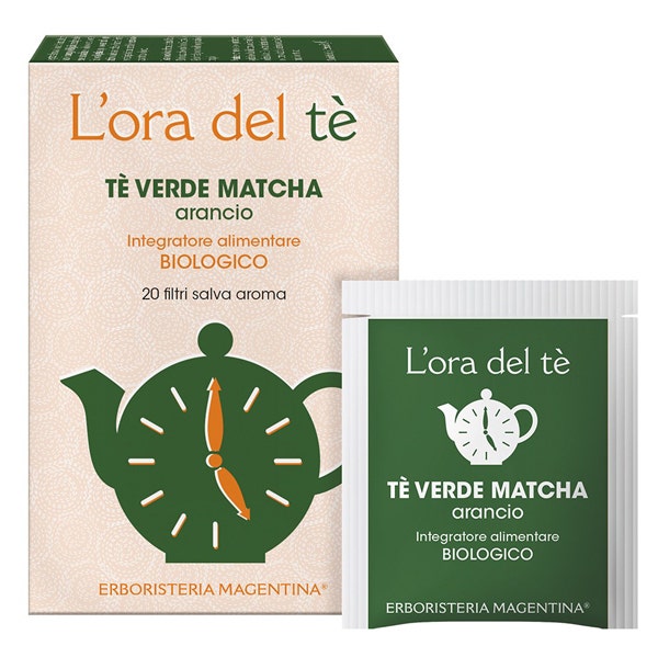 Te' Verde Matcha Arancia Bio 20 Filtri  - 1