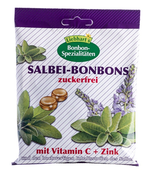 BONBONS BIO SALVIA C/ZINCO CAR-1