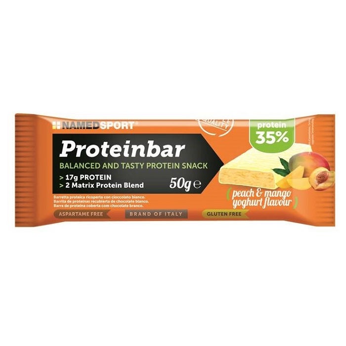 Named Sport Proteinbar Barretta Yogurt Pesca/Mango 50g  - 2
