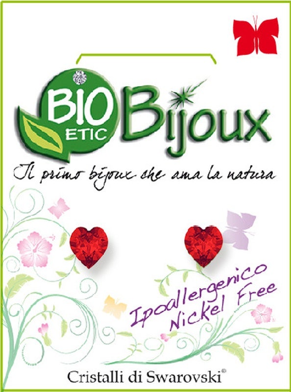 Bioetic Bijoux Orecchino Cuore 5×5,5mm Light Siam  - 1