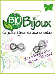 Bioetic Bijoux Orecchino Infinito Argento 10mm 1 Paio  - 1
