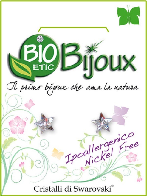 Orecchino Bioetic Stella 5mm Crystal  - 1