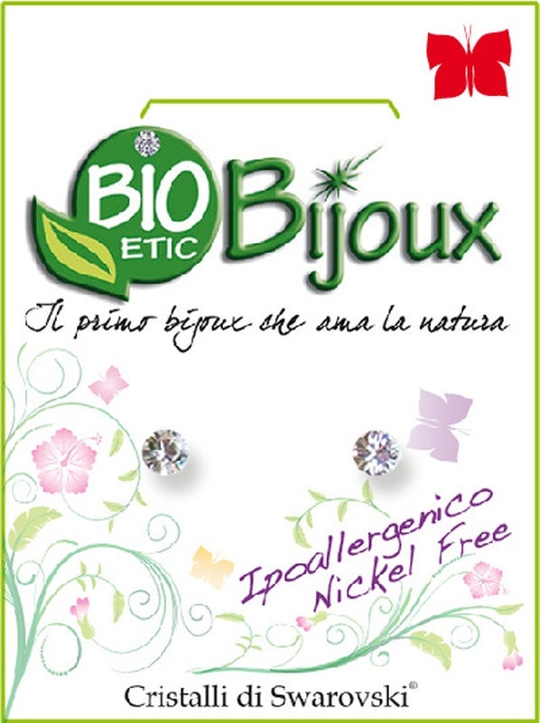 Farma Bijoux Orecchino Xirius 3,3 mm Crystal 1 Paio   - 1