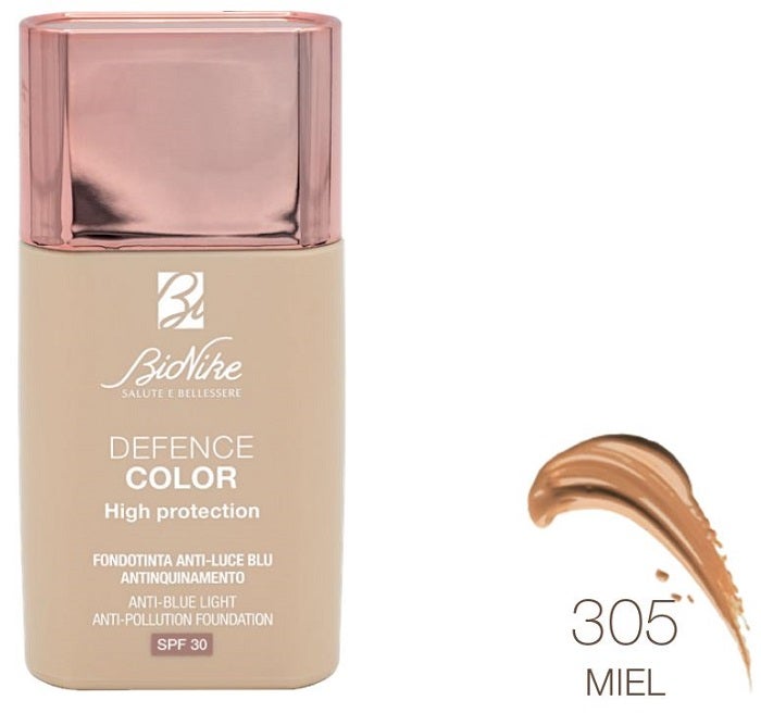 Bionike Defence Color Fondotinta High Protection 305 Miel 30ml-1