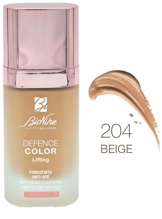 Bionike Defence Color Fondotinta Lifting 204 Beige 30ml-1