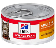 Hill's Science Plan Gatto Adult Al Pollo Lattina 82gr-1