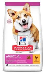 Hill's Science Plan Light Small & Mini Adult Con Pollo Cibo Secco Per Cani 6kg-1