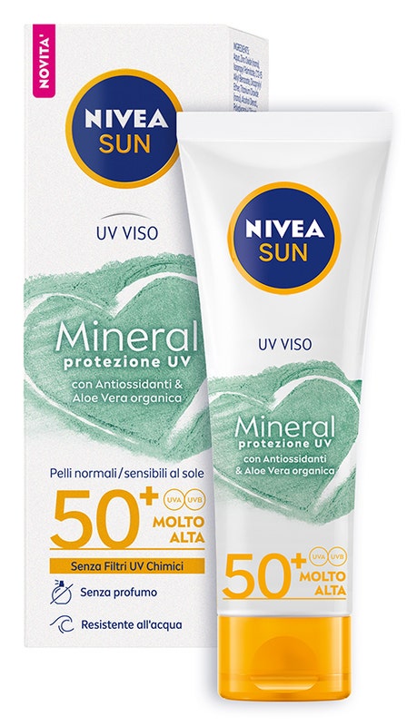 Nivea Crema UV Viso Mineral 50ml SPF50+-1