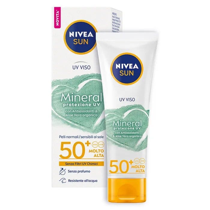 Nivea Crema UV Viso Mineral 50ml SPF50+-2