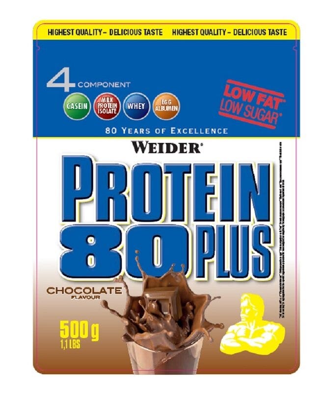 WEIDER PROTEINE 80P CIOC 500G-1