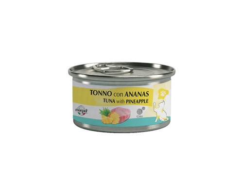 Marpet Chef Tonno Con Ananas Cibo Umido Per Gatti Adulti Lattina 80g-1