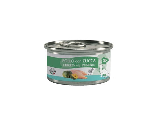 Marpet Chef Pollo Con Zucca Cibo Umido Per Gatti Adulti Lattina 80g-1