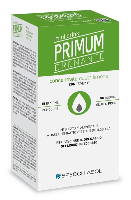 Primum Drenante Gusto Limone Minidrink 15 Bustine -1