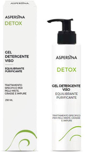 Aspersina Detox Gel Detergente Viso Dermopurificante 250ml-1