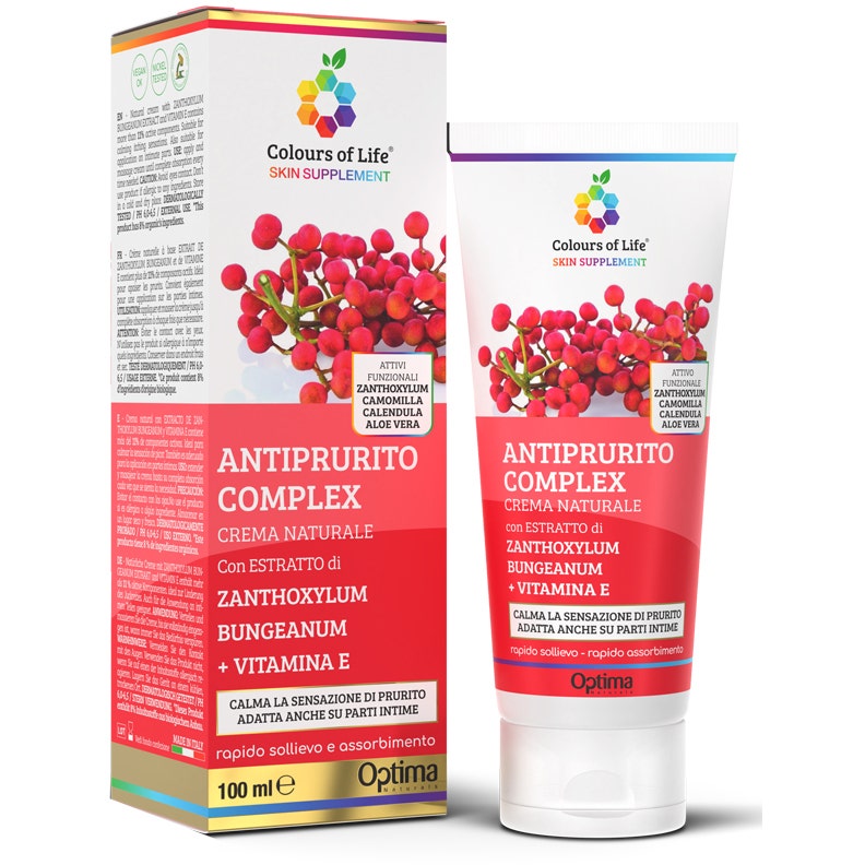 Colours Of Life Skin Supplement Antiprurito Complex Crema Corpo 100ml - 2