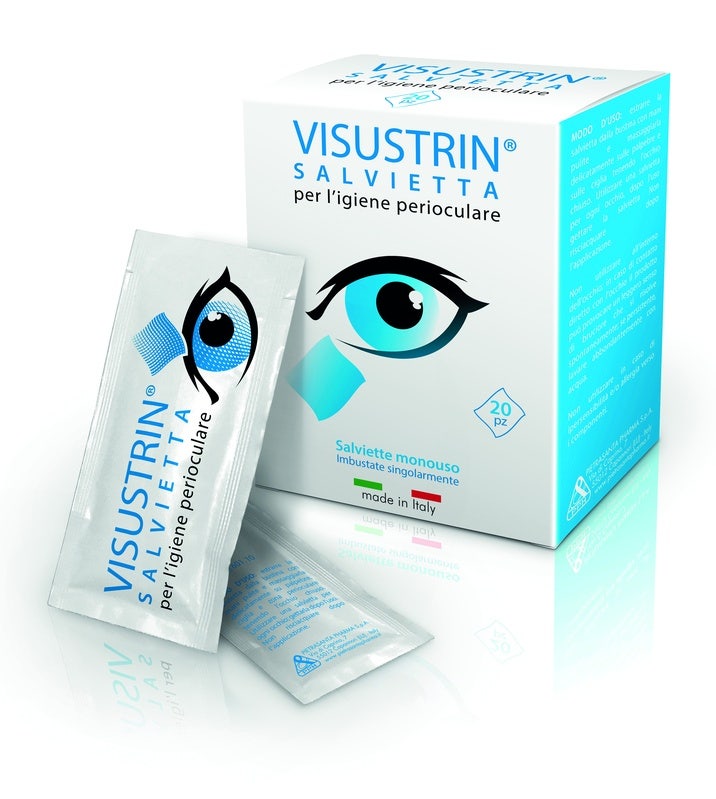 Visustrin Salvietta Oculare 20 Pezzi  - 1