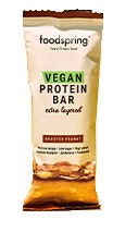 Foodspring Barretta Proteica Vegana Multistrato Con Arachidi Tostati 45g-1