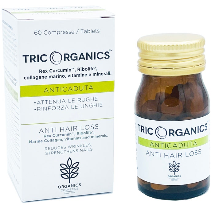 Organics Cosmetics Tricorganics Anticaduta 60 Compresse-1