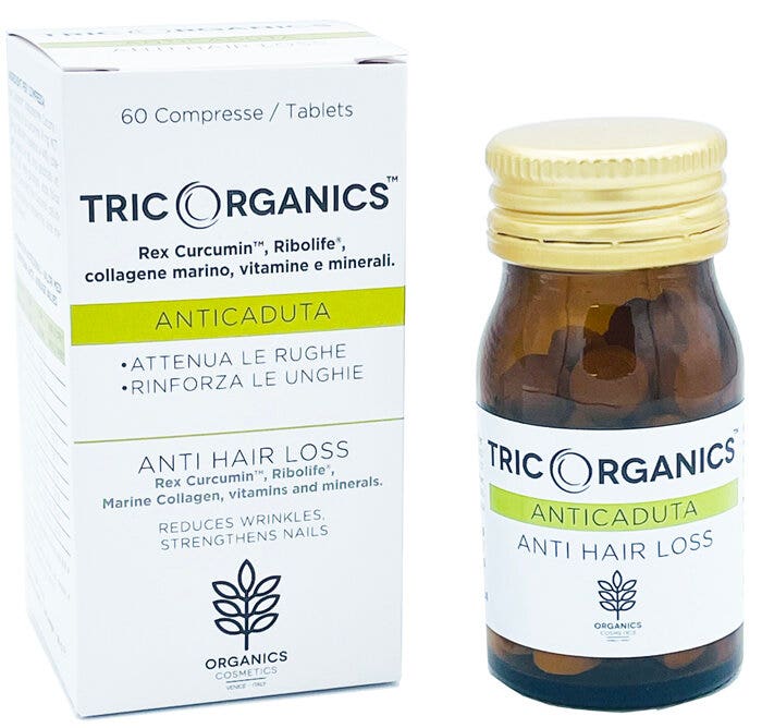 Organics Cosmetics Tricorganics Anticaduta 60 Compresse-1