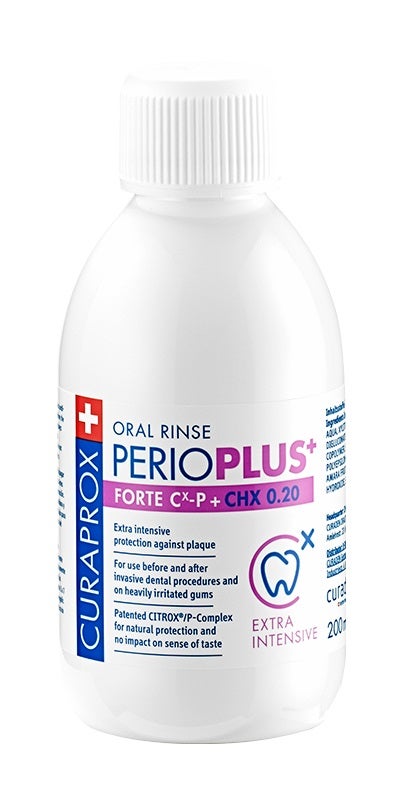 Curaprox Collutorio Perio Plus+ Forte CHX 0,20% 200ml  - 1