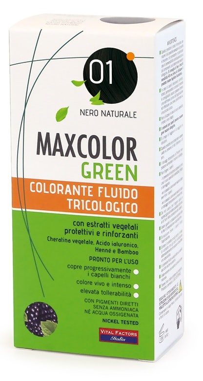 MAX COLOR GREEN 01 NERO NAT-1