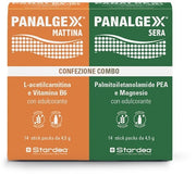 Panalgexx Mattina 14 Stickpack + Panalgexx Sera 14 Stickpack Confezione Combo-1