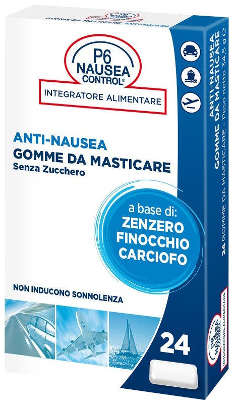 P6 Nausea Control 24 Gomme Da Masticare-1