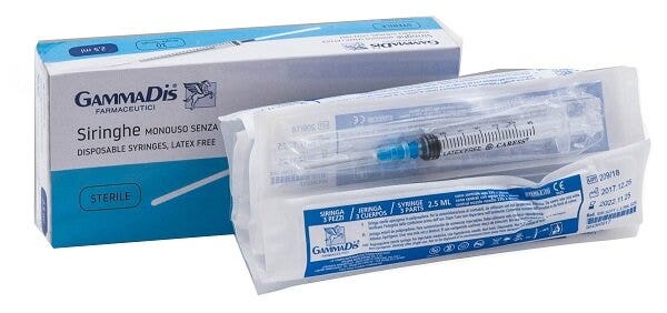 GammaDis Siringa Soft 2.5ml Ago G23 10 Pezzi-1