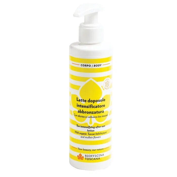 Biofficina Toscana Latte Doposole Intensificatore Abbronzatura 200ml-2
