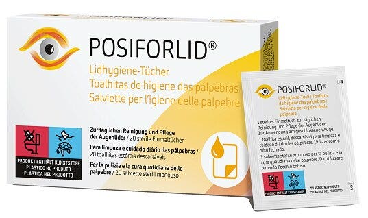 Posiforlid Salviette Palpebre 20 Pezzi-2