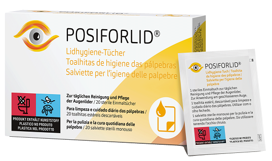 Posiforlid Salviette Palpebre 20 Pezzi-1