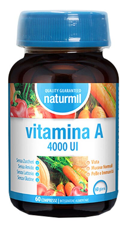 NATURMIL VITAMINA A 4000 60CPR-1