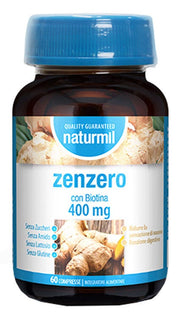 Naturmil Zenzero 400mg Con Biotina 60 Compresse-1