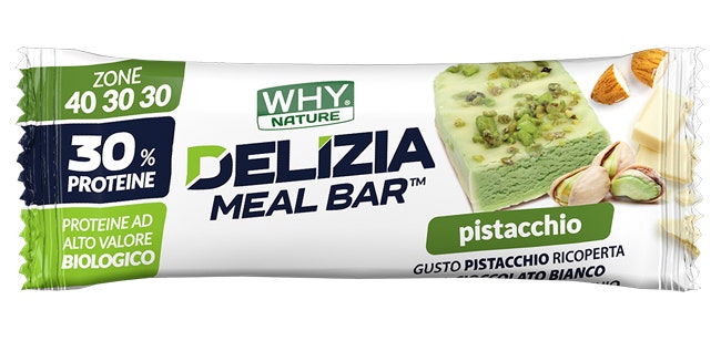 Whynature Delizia Meal Barretta Proteica Pistacchio 50g-1